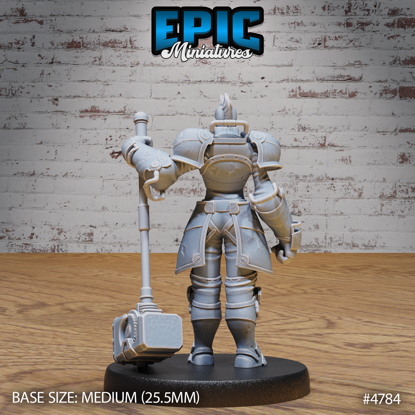 Epic Miniatures Exosuit Artificer - Steampunk D&D Tabletop Miniature