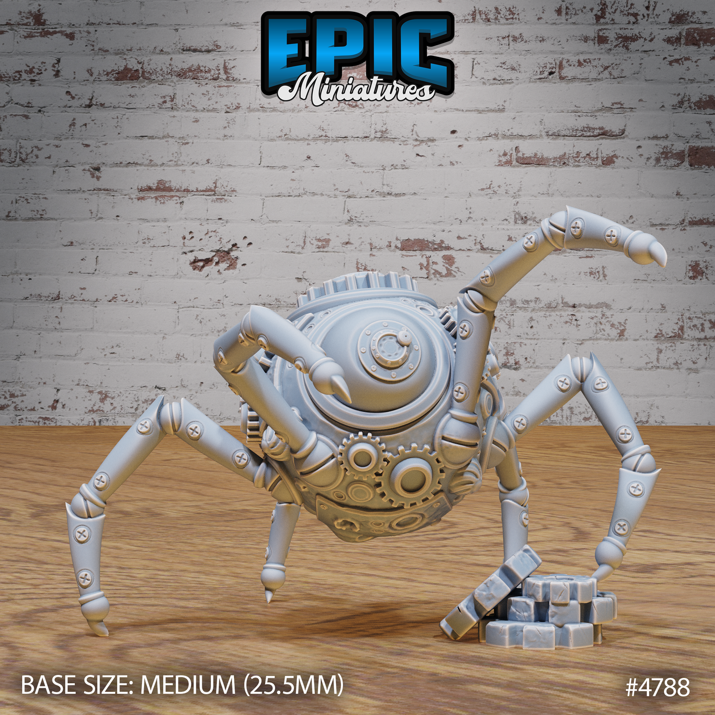 Epic Miniatures Clockwork Mono Drone - Mechanical D&D Tabletop Miniature