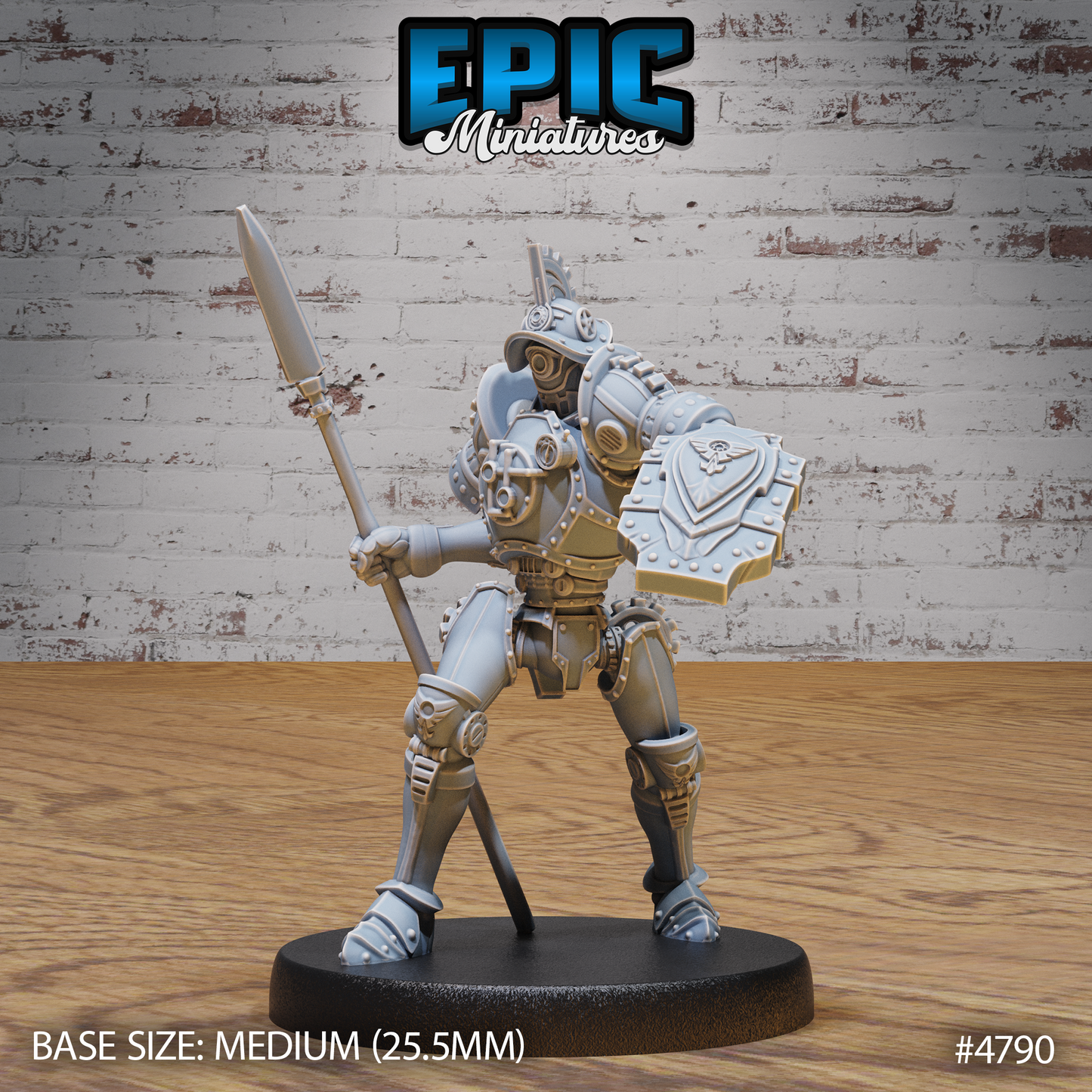 Epic Miniatures Construct Gladiator - Fantasy D&D Tabletop Miniature