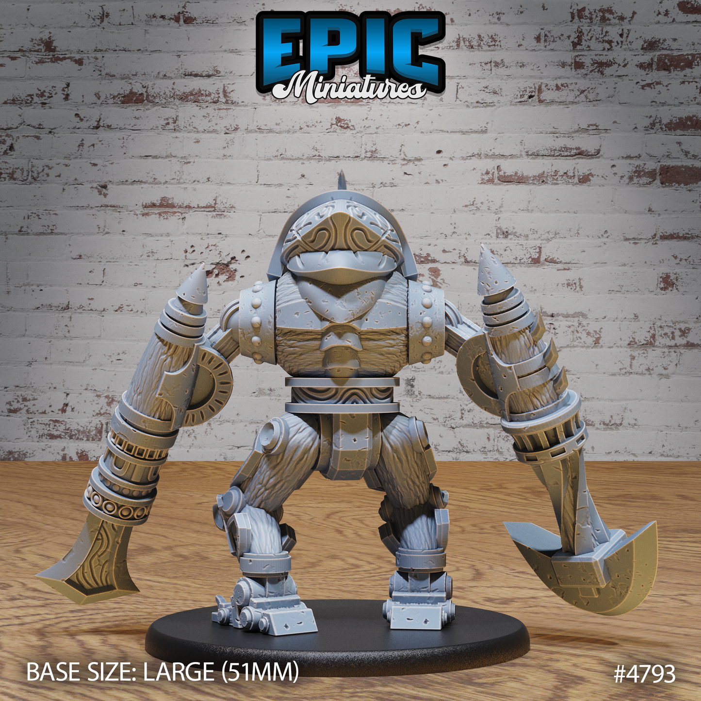 Epic Miniatures Destruction Automaton - Fantasy Sci-Fi D&D Tabletop Miniature