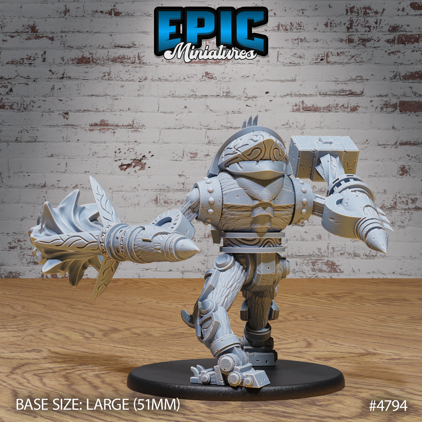 Epic Miniatures Destruction Automaton - Fantasy Sci-Fi D&D Tabletop Miniature