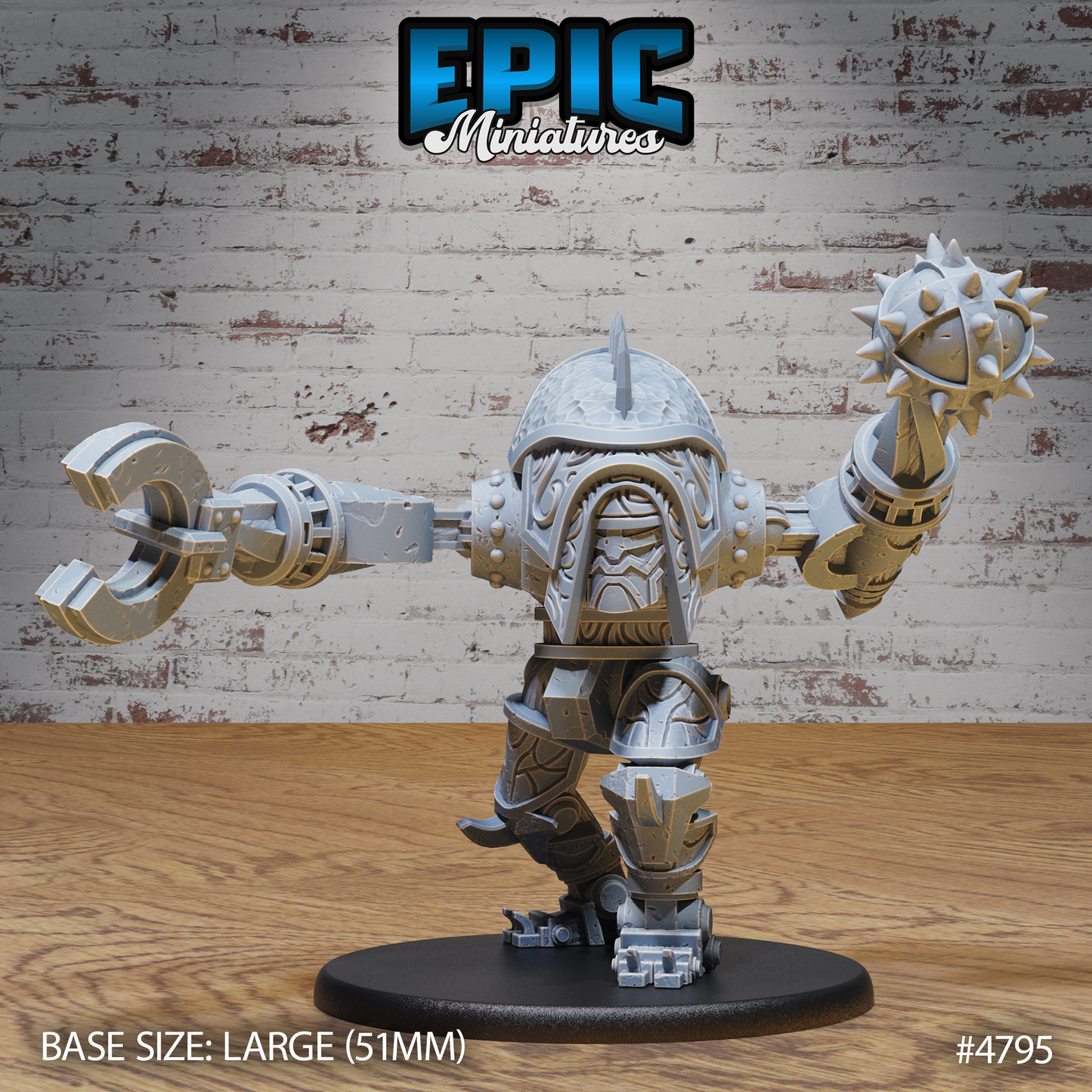 Epic Miniatures Destruction Automaton - Fantasy Sci-Fi D&D Tabletop Miniature