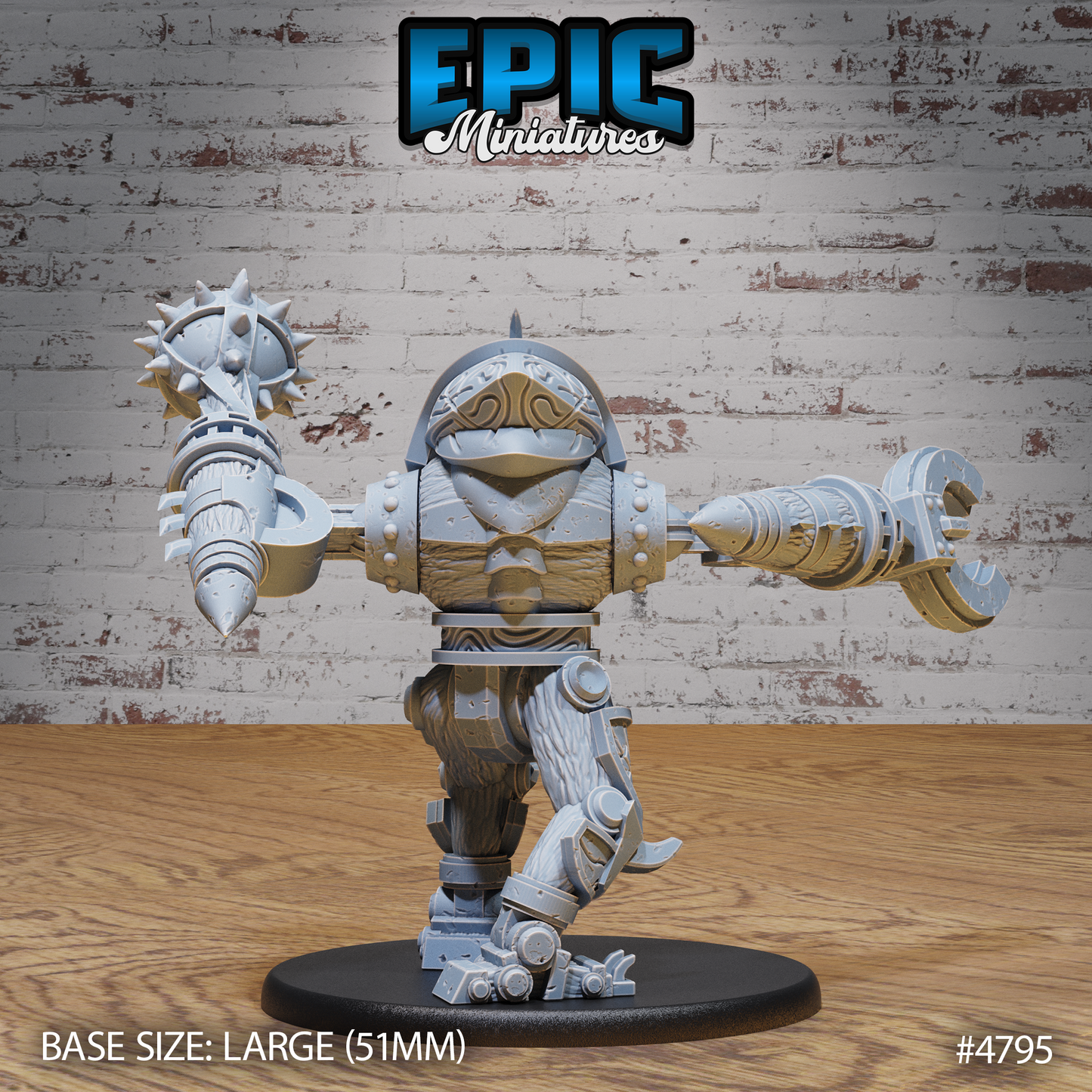 Epic Miniatures Destruction Automaton - Fantasy Sci-Fi D&D Tabletop Miniature