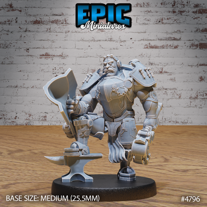 Epic Miniatures Tinkerer Knight - Steampunk Fantasy D&D Tabletop Miniature