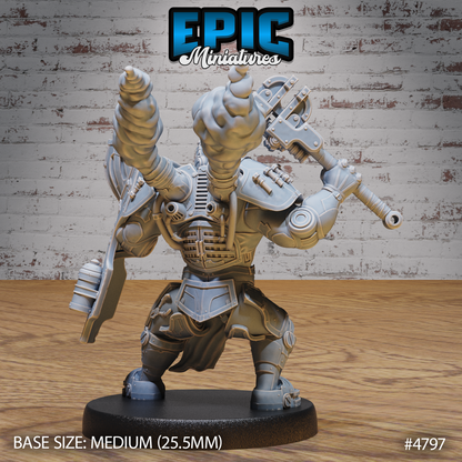 Epic Miniatures Tinkerer Knight - Steampunk Fantasy D&D Tabletop Miniature