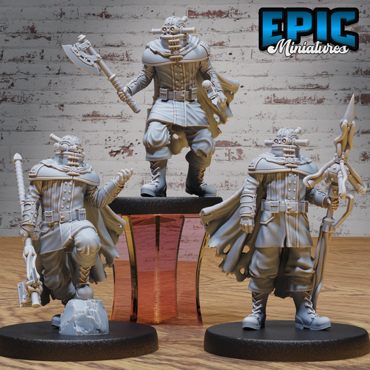 Epic Miniatures Iron Mind Warrior - Fantasy Sci-Fi D&D Tabletop Miniature