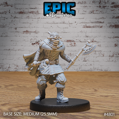 Epic Miniatures Iron Mind Warrior - Fantasy Sci-Fi D&D Tabletop Miniature