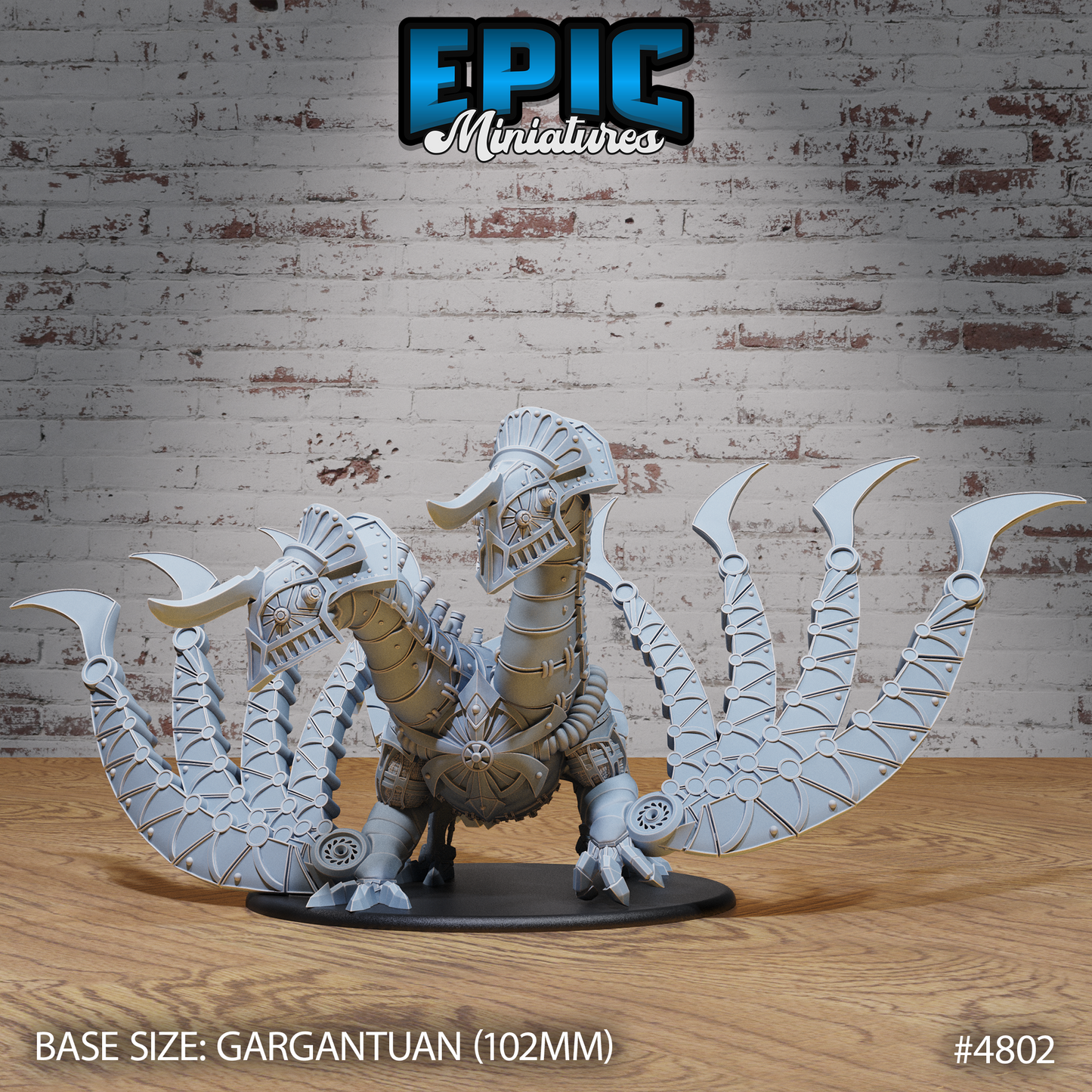 Steam Society Steam Dragon | D&D Truescale Miniature