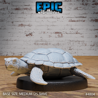 Sea Turtle #4804 by Epic Miniatures - Mysterious Ocean | DnD Tabletop Miniature