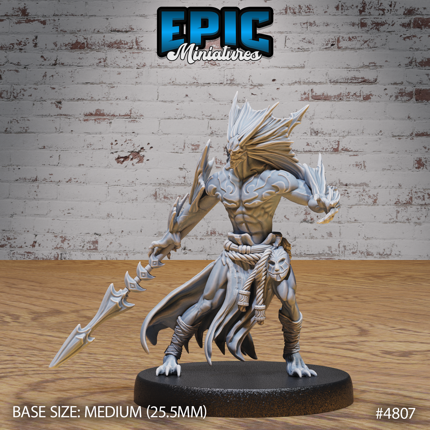 Atlantean Merfolk #4805-#4807 by Epic Miniatures - Mysterious Ocean | DnD Tabletop Miniatures