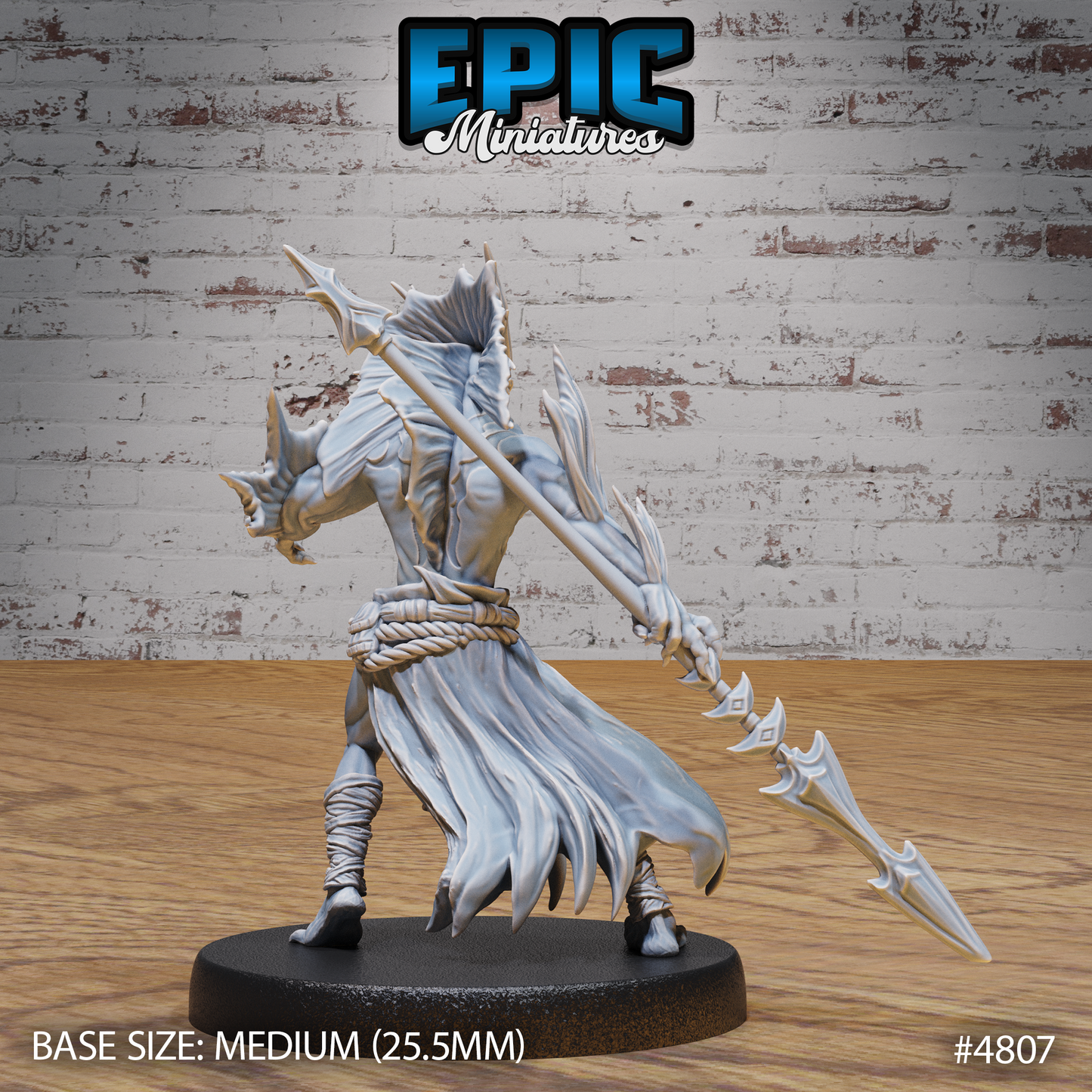 Atlantean Merfolk #4805-#4807 by Epic Miniatures - Mysterious Ocean | DnD Tabletop Miniatures