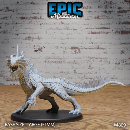 Guard Drake Bronze #4808-#4810 by Epic Miniatures - Mysterious Ocean | DnD Tabletop Miniatures