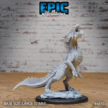 Guard Drake Bronze #4808-#4810 by Epic Miniatures - Mysterious Ocean | DnD Tabletop Miniatures