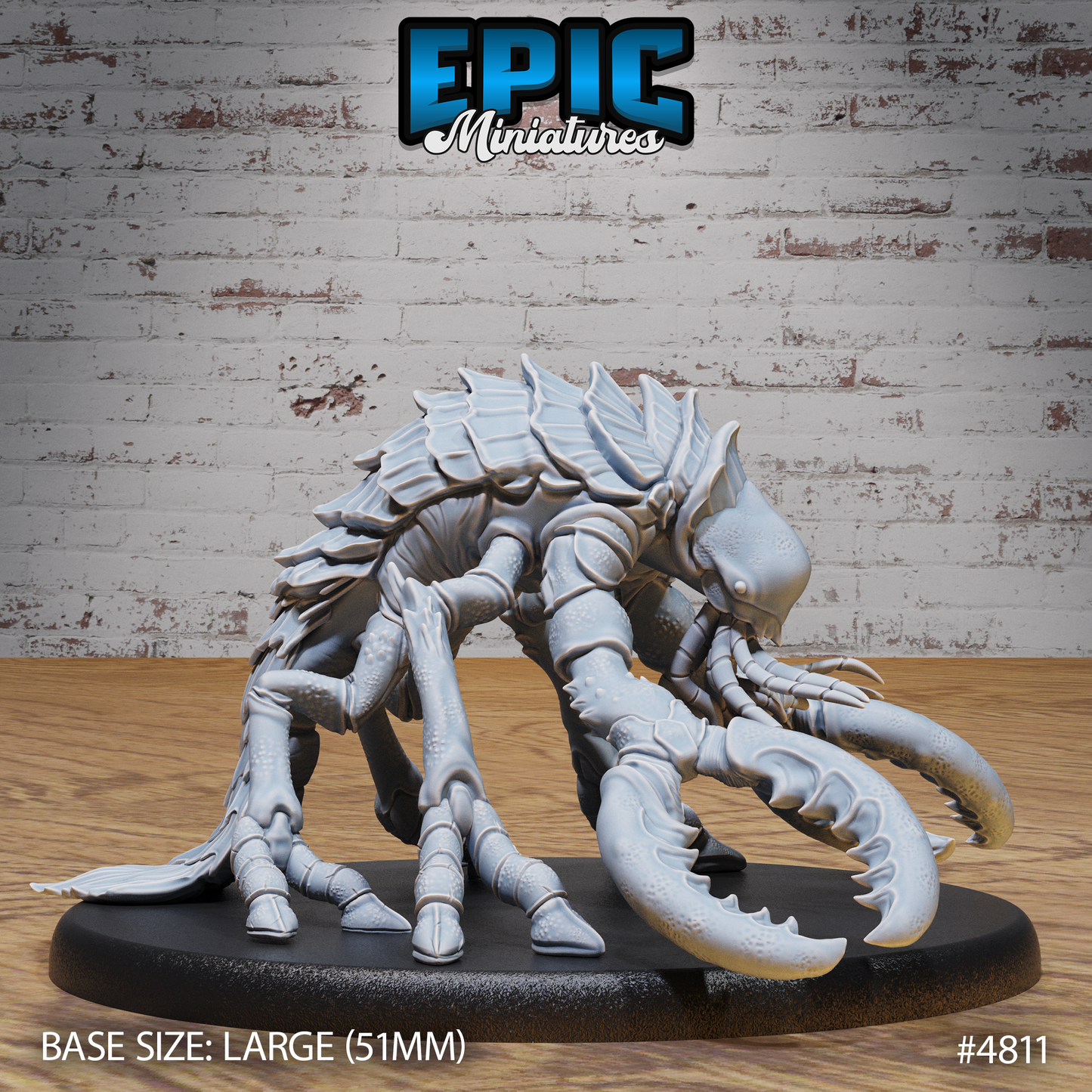 Chuul #4811-#4813 by Epic Miniatures - Mysterious Ocean | DnD Tabletop Miniatures