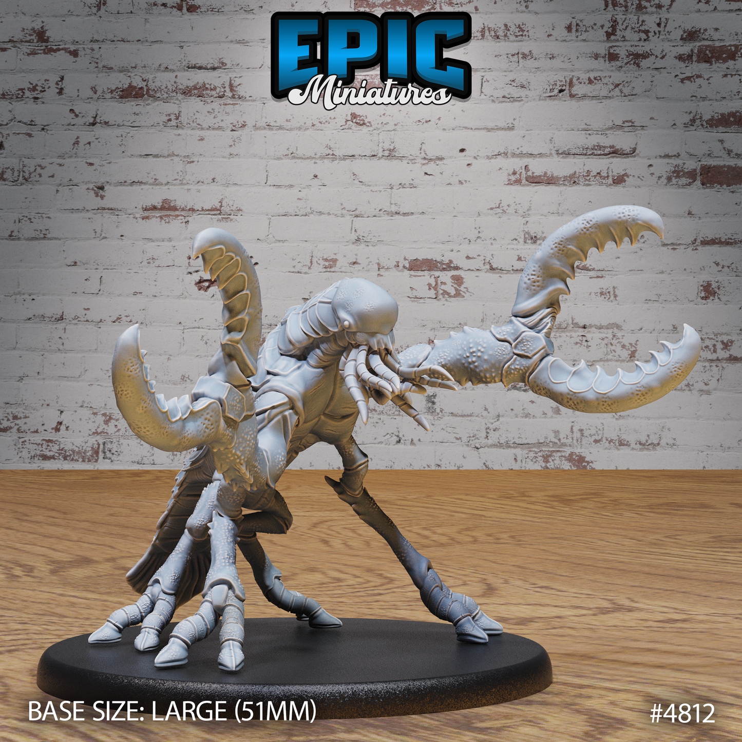 Chuul #4811-#4813 by Epic Miniatures - Mysterious Ocean | DnD Tabletop Miniatures