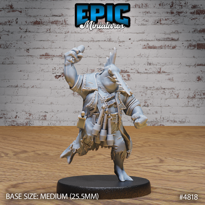 Sawhead Pirate #4817-#4819 by Epic Miniatures - Mysterious Ocean | DnD Tabletop Miniatures (28mm Scale)