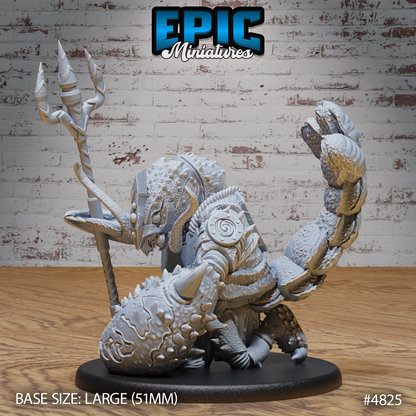 Lobster Folk Warrior #4823-#4825 by Epic Miniatures - Mysterious Ocean | DnD Tabletop Miniatures (28mm Scale)