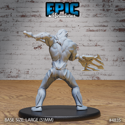 God Triton Avatar by Epic Miniatures | 28mm Scale D&D Tabletop Miniature