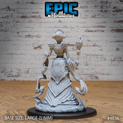 Undine Princess #4836-#4838 by Epic Miniatures | 28mm Scale D&D Tabletop Miniature