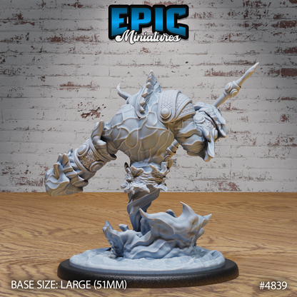 Water Elemental Guard #4839-#4841 by Epic Miniatures | 28mm Scale D&D Tabletop Miniature