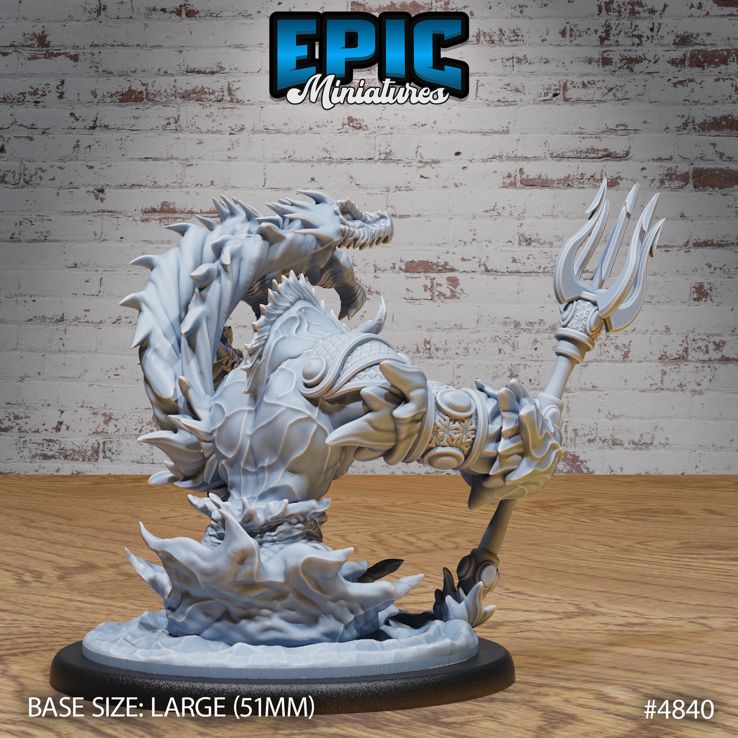 Water Elemental Guard #4839-#4841 by Epic Miniatures | 28mm Scale D&D Tabletop Miniature