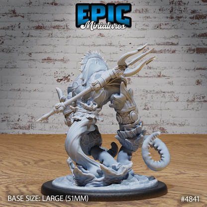 Water Elemental Guard #4839-#4841 by Epic Miniatures | 28mm Scale D&D Tabletop Miniature