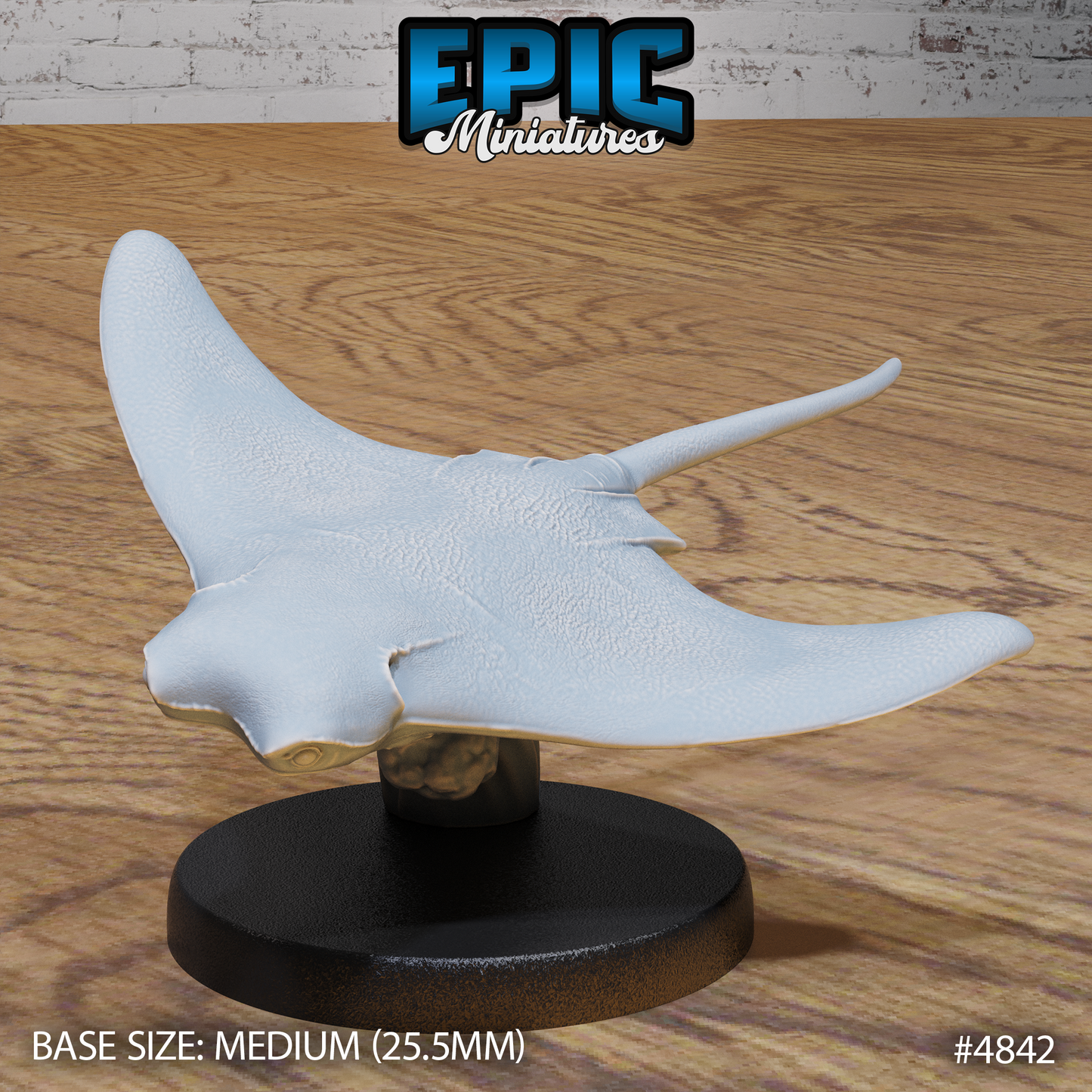 Stingray #4842-#4843 by Epic Miniatures | 28mm Scale D&D Tabletop Miniature