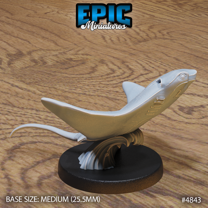 Stingray #4842-#4843 by Epic Miniatures | 28mm Scale D&D Tabletop Miniature