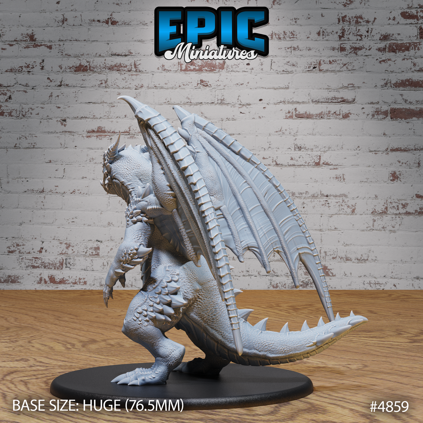 Bipedal Dragon Set (#4859-#4862) by Epic Miniatures | D&D Tabletop Miniatures