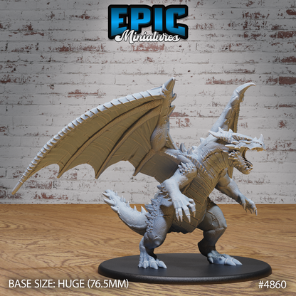 Bipedal Dragon Set (#4859-#4862) by Epic Miniatures | D&D Tabletop Miniatures