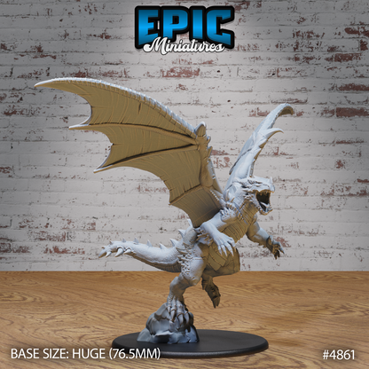 Bipedal Dragon Set (#4859-#4862) by Epic Miniatures | D&D Tabletop Miniatures