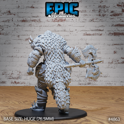 Giant Dragon Hunter Set (#4863-#4865) by Epic Miniatures | D&D Tabletop Miniatures