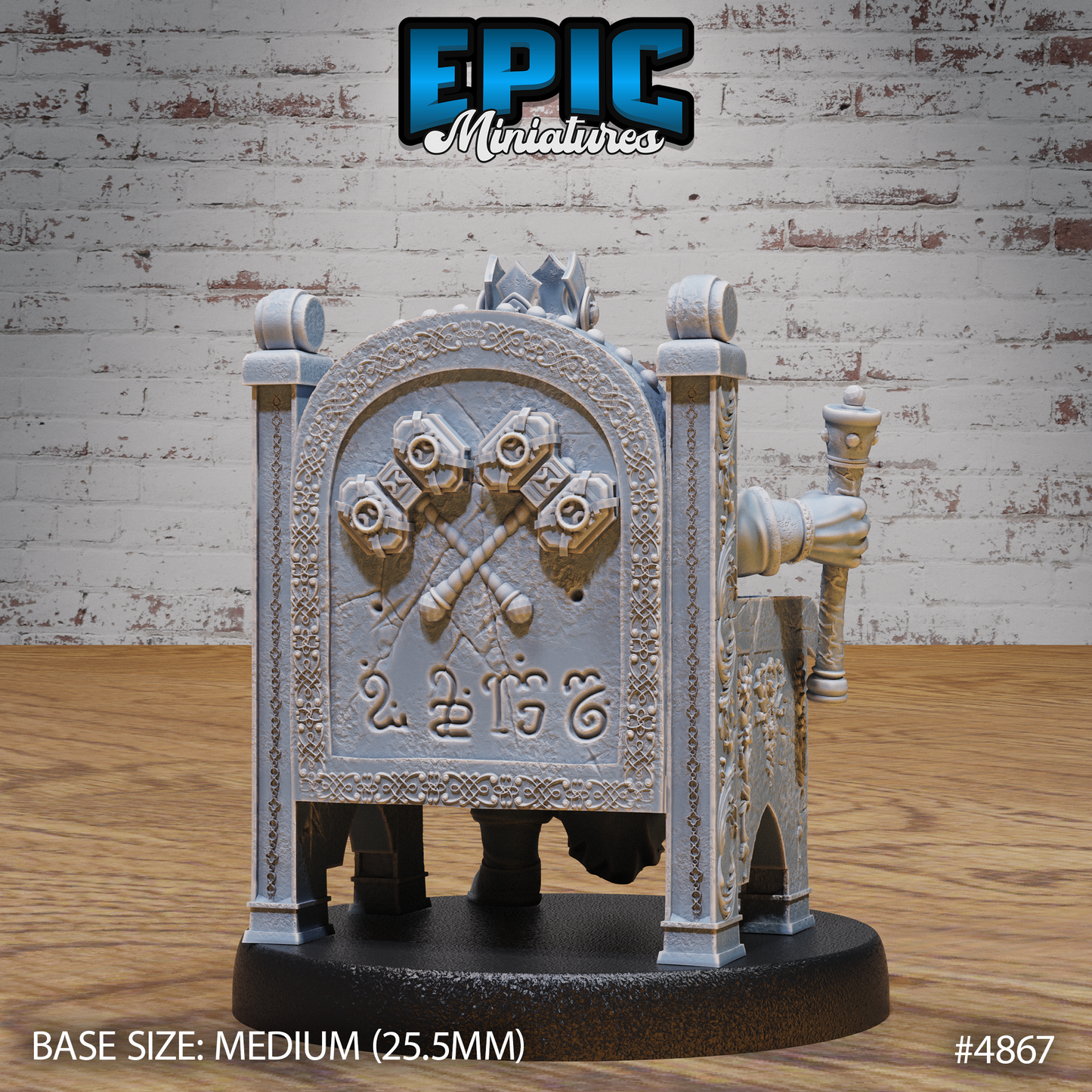 Dwarf King Set (#4866-#4868) by Epic Miniatures | D&D Tabletop Miniatures