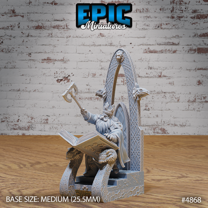 Dwarf King Set (#4866-#4868) by Epic Miniatures | D&D Tabletop Miniatures