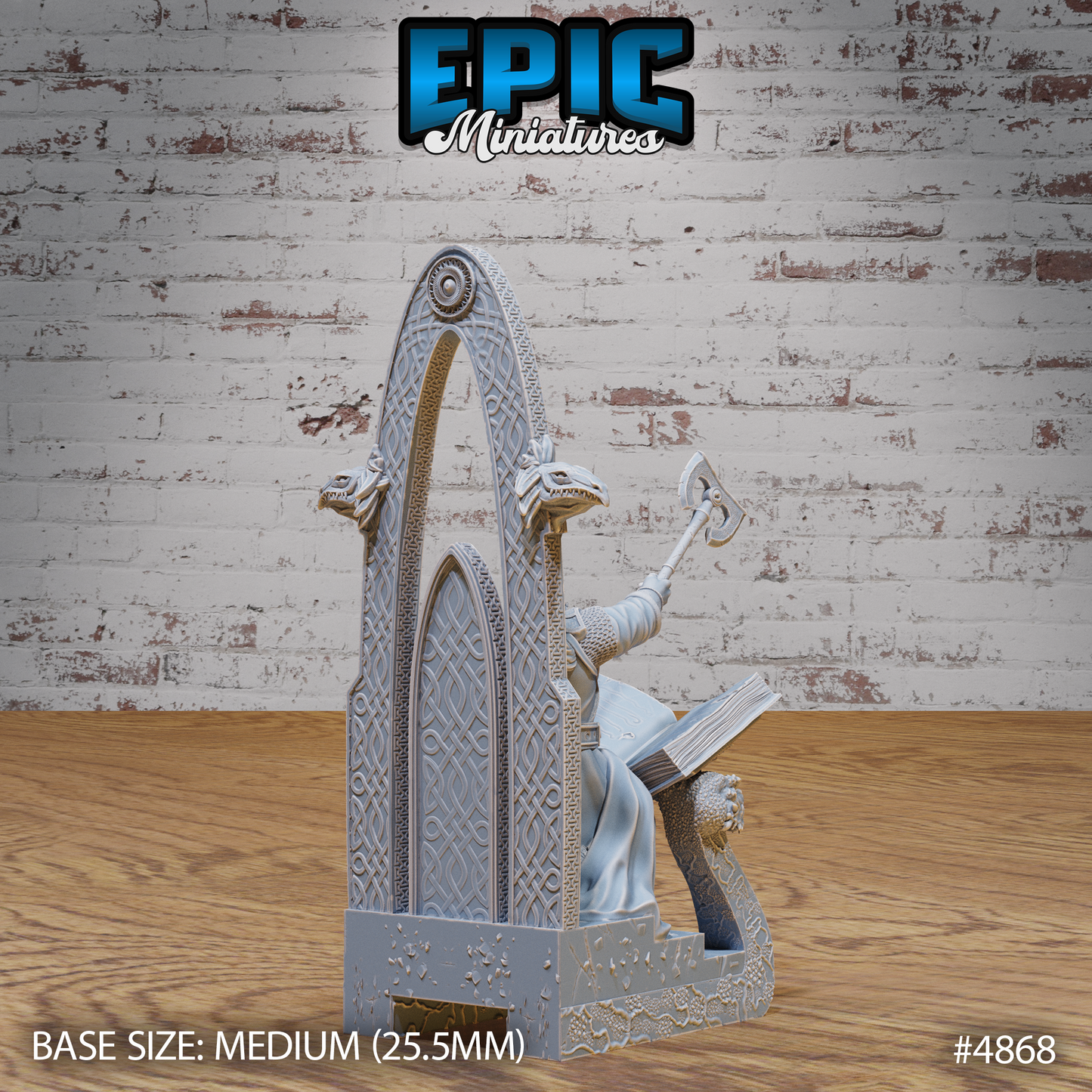 Dwarf King Set (#4866-#4868) by Epic Miniatures | D&D Tabletop Miniatures