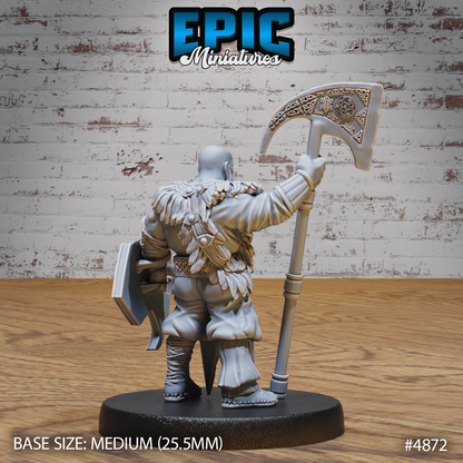 Dwarf Raider Miniature #4872-#4874 | Epic Miniatures | D&D Tabletop RPG