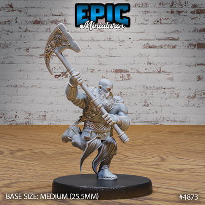 Dwarf Raider Miniature #4872-#4874 | Epic Miniatures | D&D Tabletop RPG