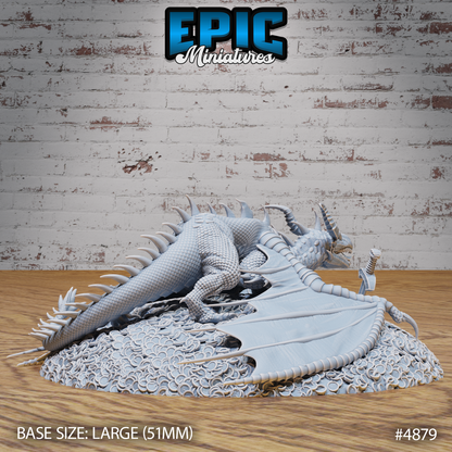 Classic Dragon #4878-#4880 by Epic Miniatures| D&D Tabletop Miniatures