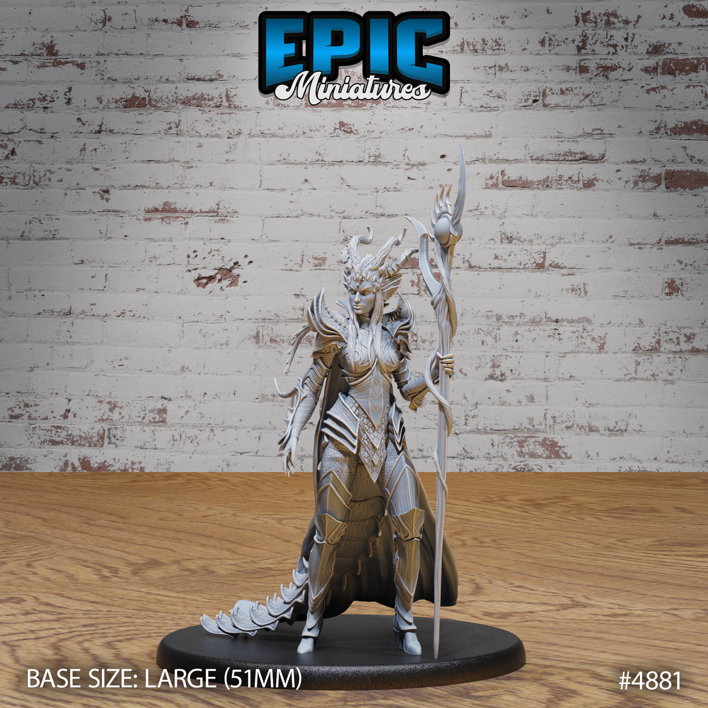 Queen Tiamat Avatar #4881-#4883 by Epic Miniatures | D&D Tabletop Miniatures