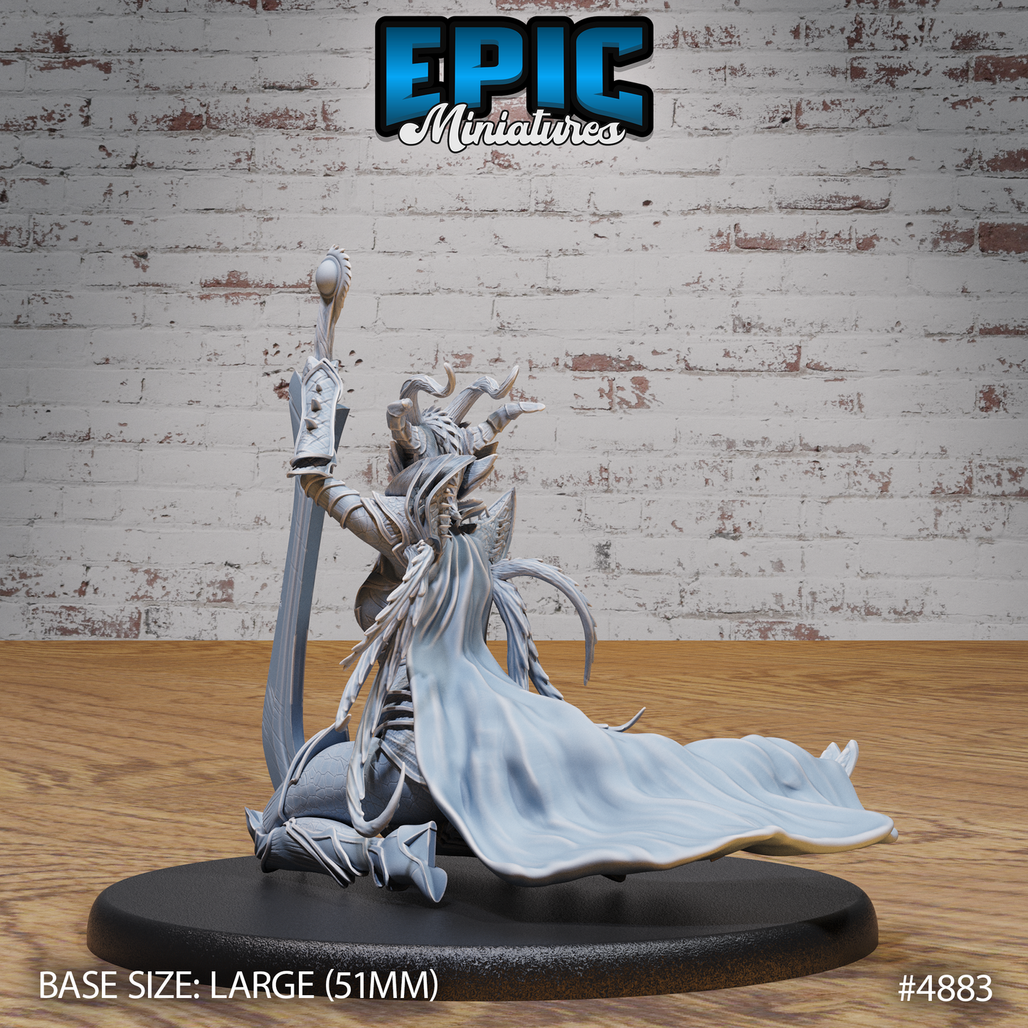 Queen Tiamat Avatar #4881-#4883 by Epic Miniatures | D&D Tabletop Miniatures