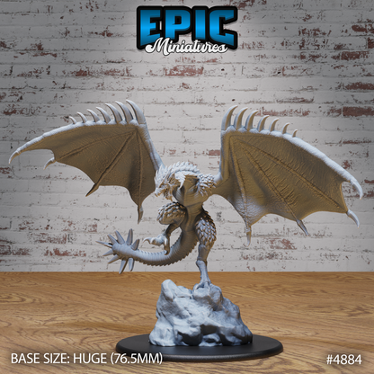 Demise Wyvern #4884-#4886 by Epic Miniatures | D&D Tabletop Miniatures