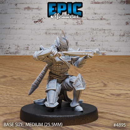 Platinum Paladin #4893-#4895 by Epic Miniatures | D&D Tabletop Miniatures