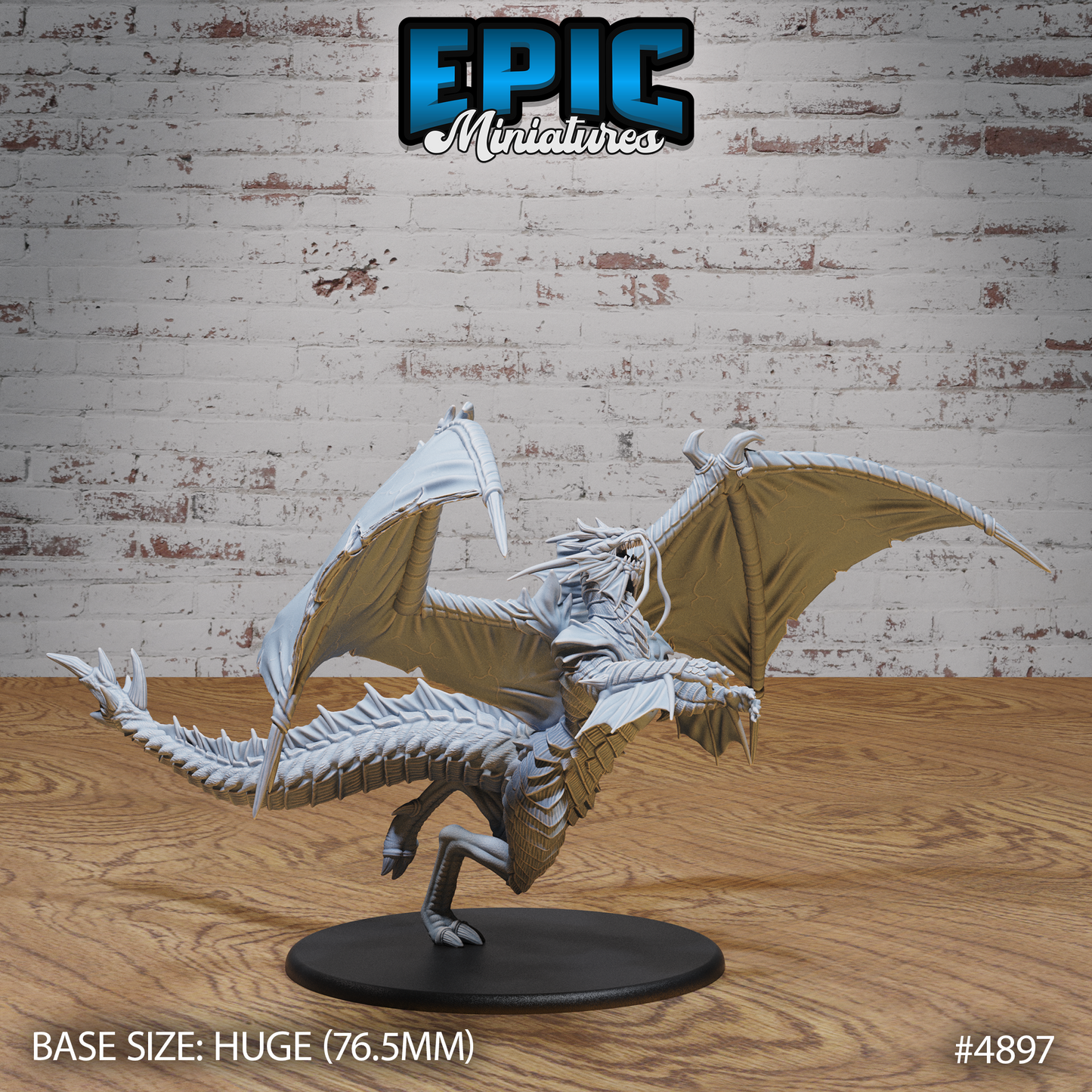 Platinum Dragon #4896-#4898 by Epic Miniatures | D&D Tabletop Miniatures