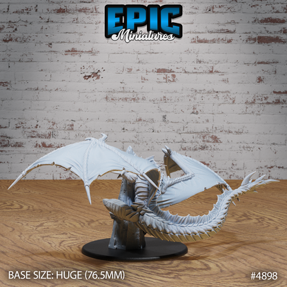 Platinum Dragon #4896-#4898 by Epic Miniatures | D&D Tabletop Miniatures