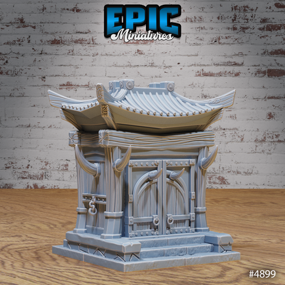 Eastern Temple Terrain Scatter Full Set of 35 Models | Legends of the East | Epic Miniatures | D&D Tabletop Miniature