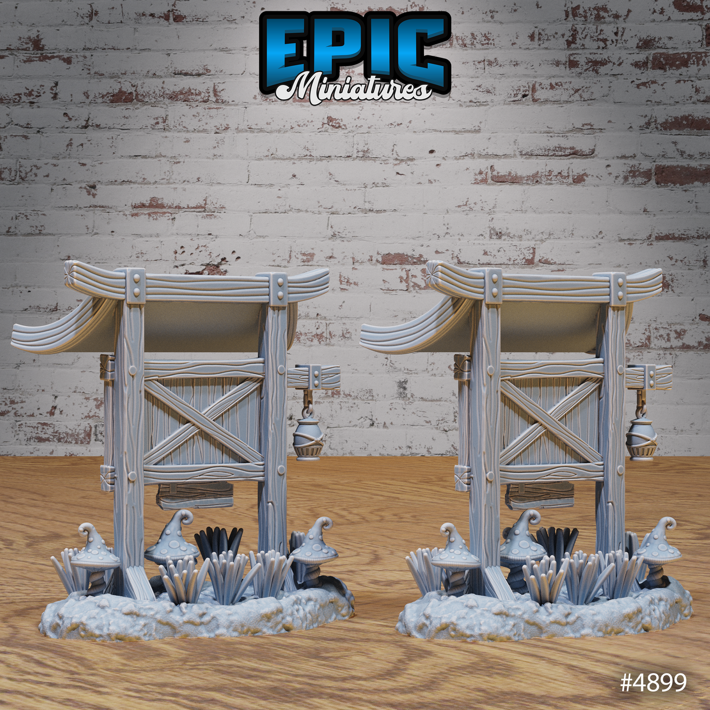 Eastern Temple Terrain Scatter Full Set of 35 Models | Legends of the East | Epic Miniatures | D&D Tabletop Miniature