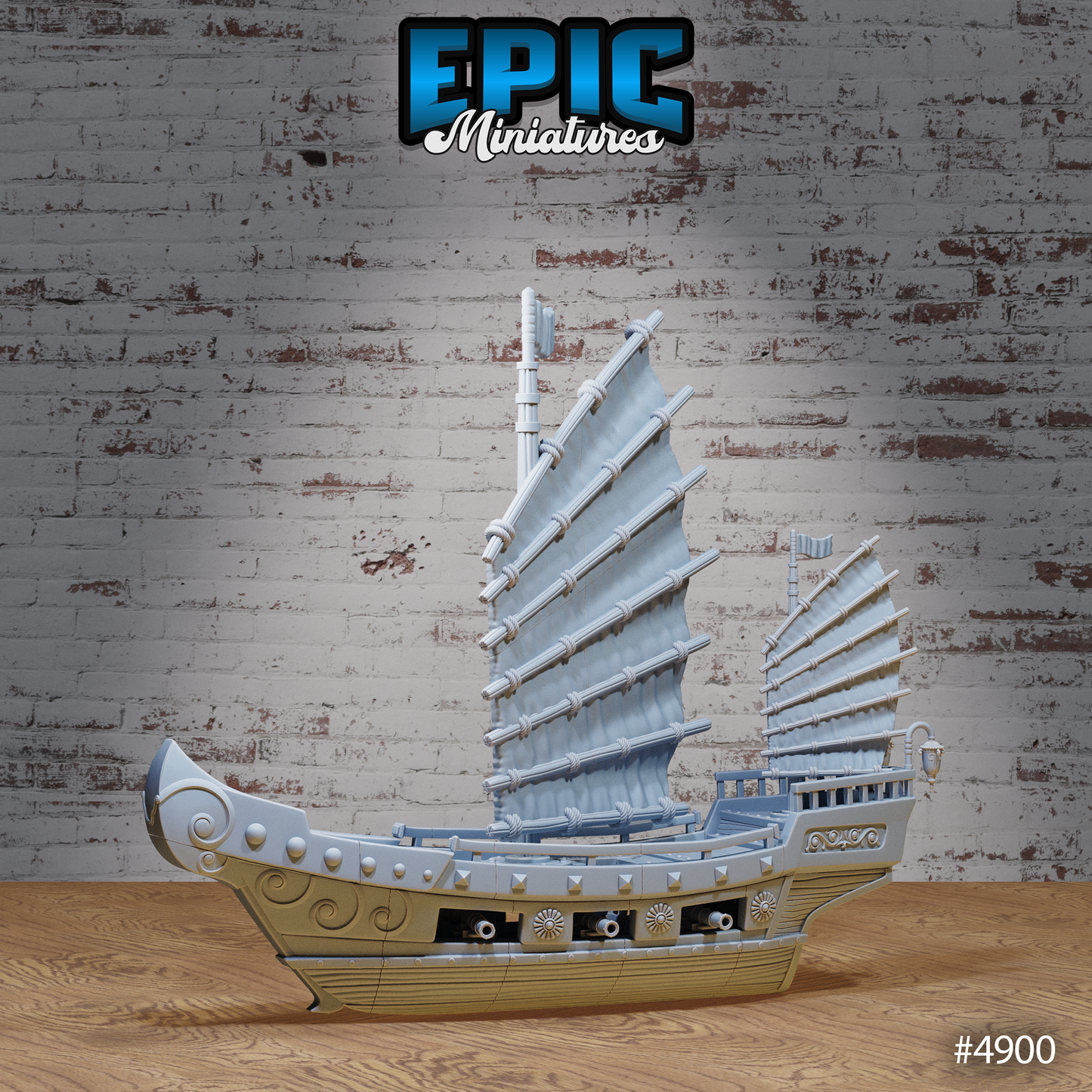 Eastern Boats | Legends of the East | Epic Miniatures | D&D Tabletop Miniature