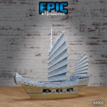 Eastern Boats | Legends of the East | Epic Miniatures | D&D Tabletop Miniature