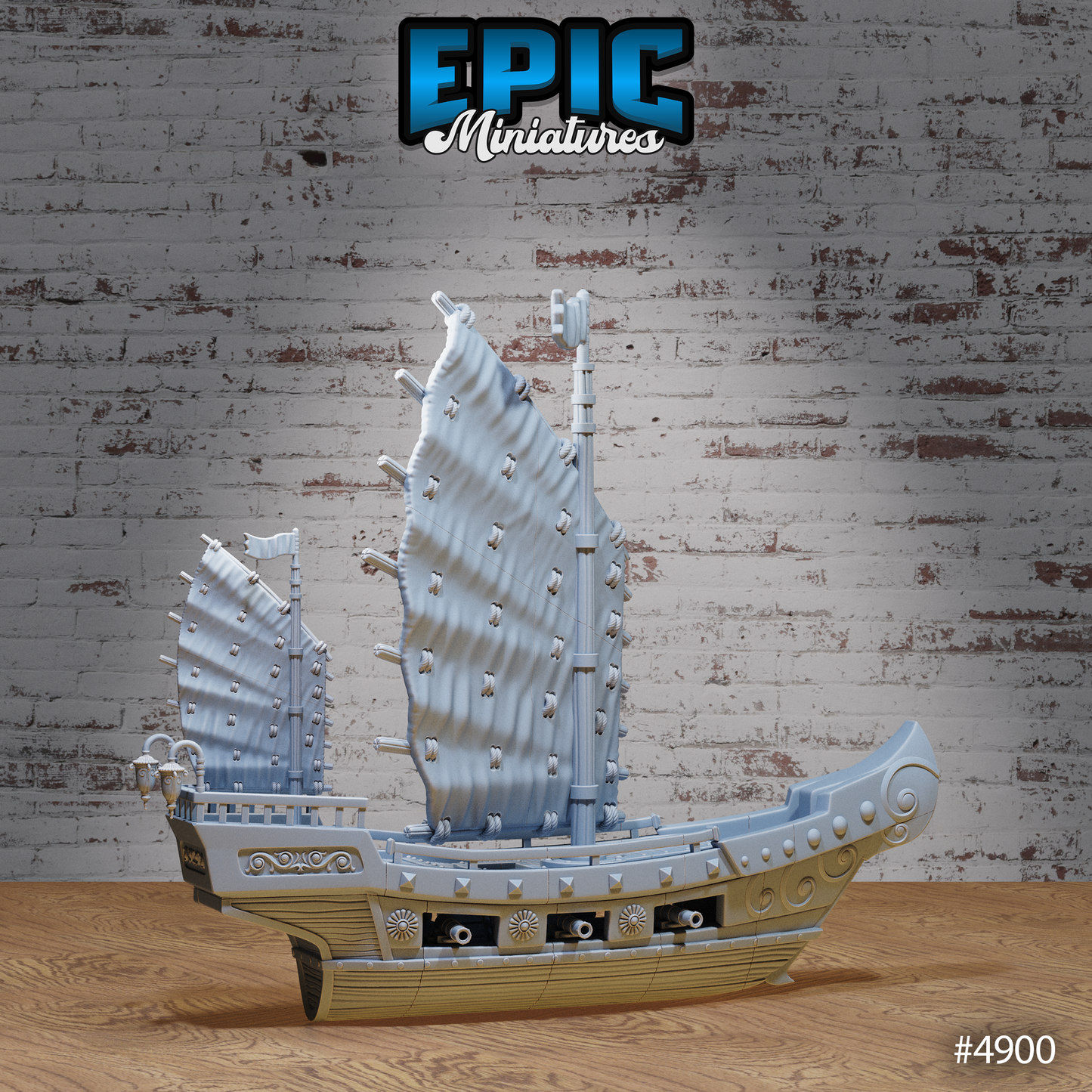 Eastern Boats | Legends of the East | Epic Miniatures | D&D Tabletop Miniature