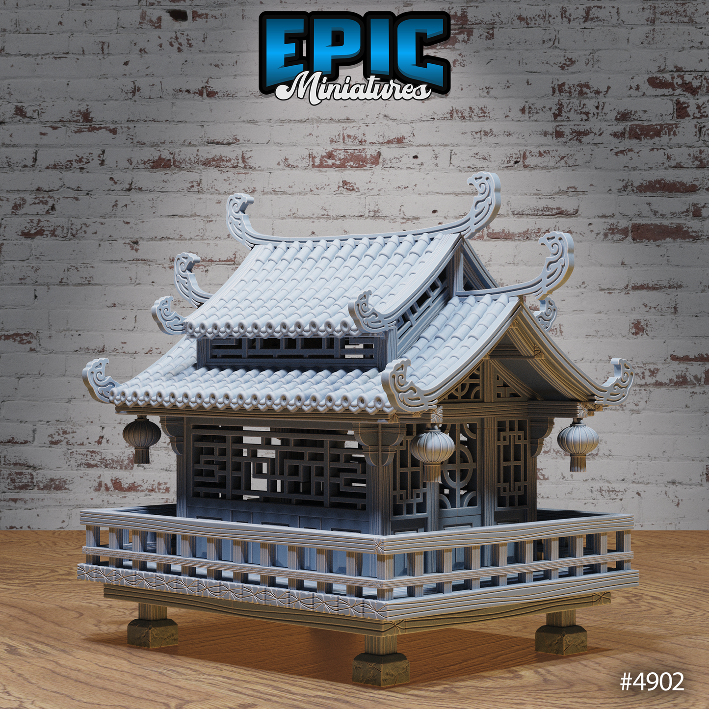 Village Houses | Legends of the East Collection | Epic Miniatures | D&D Tabletop Miniature